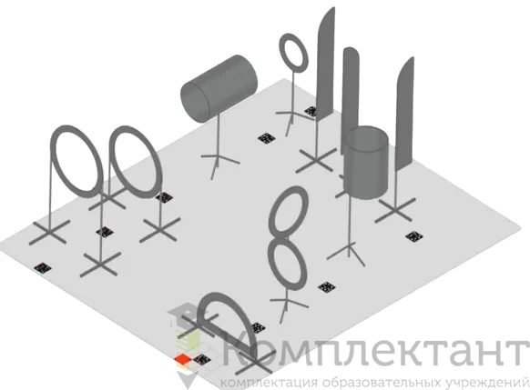 Трасса для соревнования на дронах Инноватор Набор Б